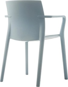 Klia lemn masiv – Scaun monobloc cu 4 picioare si brate