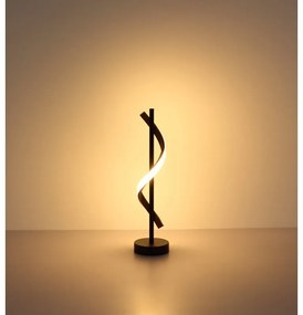 Lampa LED aluminiu cu efect de lemn WATKINS