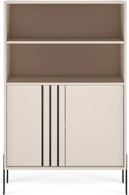 Comodă înaltă Nexo ADRK | Cașmir | PAL laminat 16 mm | 80x40x127 cm