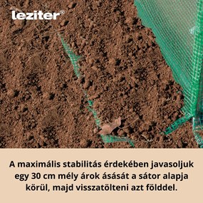 Folie pentru pat germinativ 180x140x94 cm