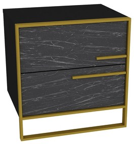 Măsuță de noptieră Polka Black