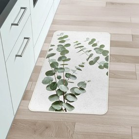 Covor alb/verde 45x75 cm Stevia – douceur d'intérieur