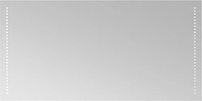 vidaXL Oglinda de baie cu LED, 50x100 cm