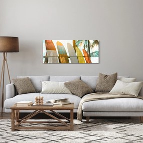 Tablou - Plăci de surf (120x50 cm)