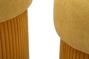 Mauro Ferretti Puff cu Depozitare Set 2 Buc cm Ø 42x44-35x36 | Aosom Romania