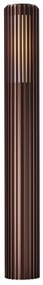 Stalp iluminat exterior design nordic IP44 Aludra H-95CM seaside brown