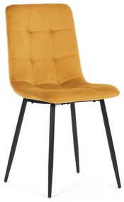 Set de scaune de sufragerie CT-281 YEL4, 4 buc