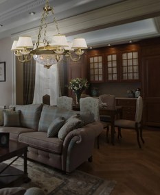 Candelabru din alama design italian 6502