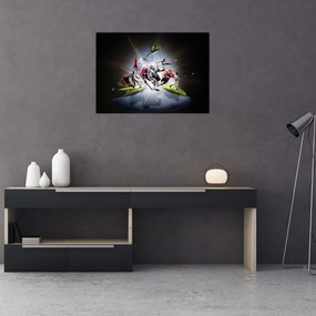 Tablou - Sportivii (70x50 cm)
