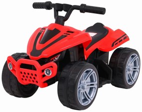 ATV Electric cu acumulator pentru copii NOVOKIDS™ Mini Monster , Lungime 70 cm, 3-6 ani , Max 30 kg , 6V, Rosu