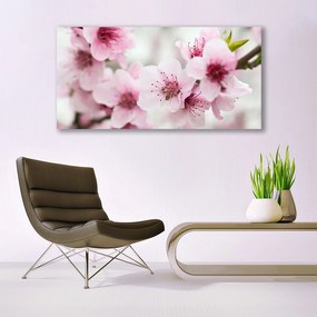 Tablou pe panza canvas Flori roz Floral