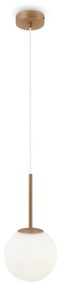 Lustra, Pendul design modern Basic form auriu, diametru 18cm