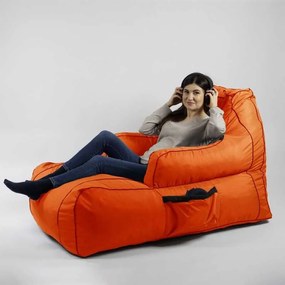 Fotoliu Player Pufrelax, Material Impermeabil - Neon Orange