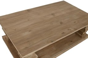 Masuta de cafea, din lemn reciclat, Velmor