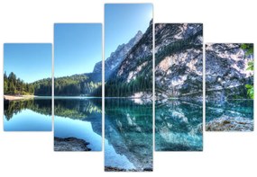 Tablou - Lac montan (150x105 cm)