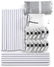 Țarc de joacă 120 cm gri