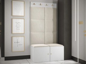 Mobilier hol Tewarota Slim IV (Alb + Bej) . 1104844