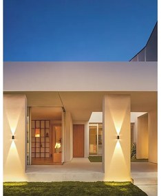 Aplică LED solară Brilagi PYRAMID LED/2W/3,2V 1300 mAh IP54