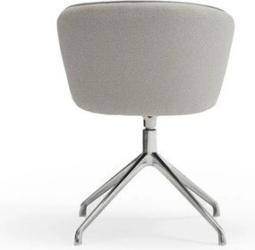 Set de scaune de sufragerie gri deschis 2 buc. tapițat Add – Teulat