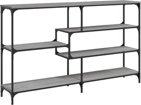 vidaXL Măsuță consolă, gri sonoma, 160x32x95 cm, lemn prelucrat