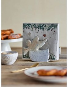 Suport pentru șervețele din gresie ceramică Cherub – Bloomingville