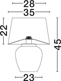 Veioza, Lampa de masa TERO