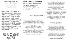 Pernă pentru copii din bumbac 45x45 cm Colorine – Bloomingville Mini