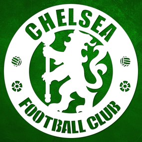 DUBLEZ | Logo din lemn pentru perete - Chelsea FC