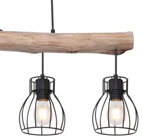 Lustră pe cablu MINA 4xE27/40W/230V Globo 15326-4N