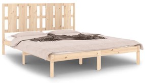 3105610 vidaXL Cadru de pat, 160x200 cm, lemn masiv de pin