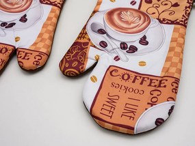 Set 2 manusi maro cu magnet COFFEE FROTH