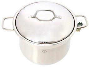 Oala din inox cu capac din inox 38 cm 30.8L Grunberg