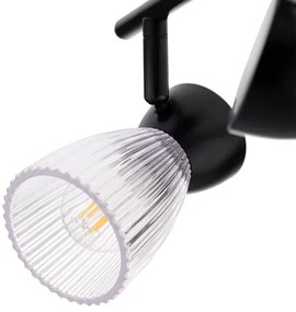 Spot BEST 2xE14/40W/230V negru