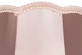 Abajur din stofă roz 30 cm - Granny