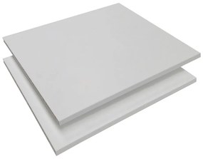 Rafturi albe pentru sistemul de rafturi modulare 2 buc 32x27 cm Mistral Kubus - Hammel Furniture