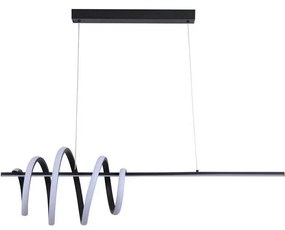 Searchlight 22510BK - Lustru suspendat pe cablu SWORD, LED dimerizabil, 40W/230V, 3000K