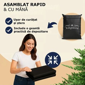 Prelată de protecție pentru set de bere BEER COVER, 180x90x74cm, antracit Kingsleeve