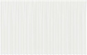 vidaXL Cortină din Dantelă cu perdele Alb 300 x 750 cm Poliester