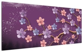 Tablou - Amurg de primăvară (120x50 cm)