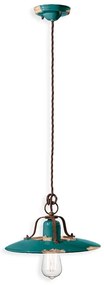 Pendul design retro realizat manual din ceramica COUNTRY, 30cm