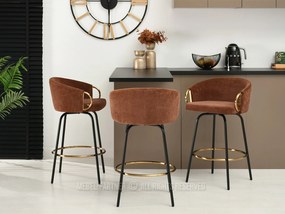 Scaun Carma H (cupru + auriu). 1110656