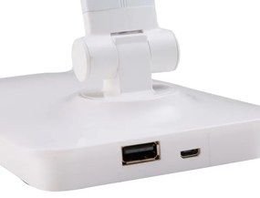 Lampă LED dimabilă de masă cu port USB ONLI DESKI LED/7W/230V 4000K alb