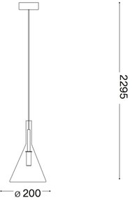 Lustră LED pe cablu Ideal Lux EMPIRE 1xG9/3W/230V