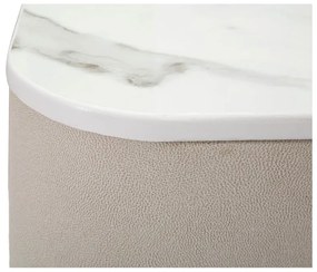 Masă consolă bej-auriu 40x120 cm Beauty – Mauro Ferretti