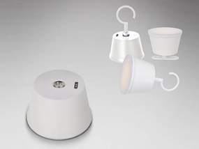 Lampa LED portabila exterior/interior IP54 Cuco alba