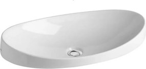 Lavoar incastrat Gala Klea alb 65 cm