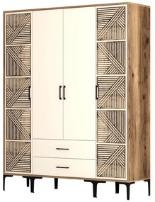 Dulap de haine Kiara PTP (Nuc + Crem). 1088478