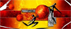 Tablou - Pictura omenirii (120x50 cm)
