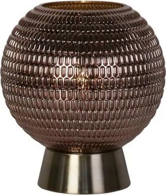 Lampă de birou LED MILA Searchlight EU67008AB, 0,6W, 3xAAA, maro