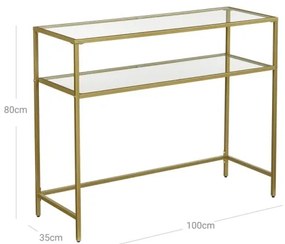Consolă CIREL aurie